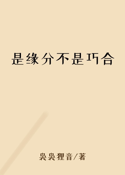 是缘分不是巧合